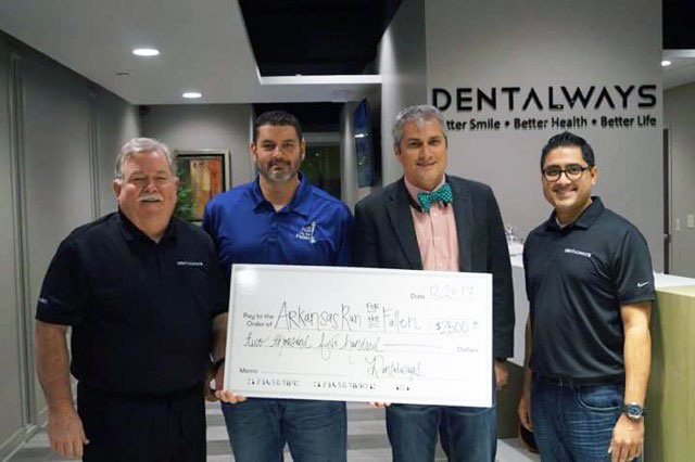 AR Run For Fallen Dentalways donation